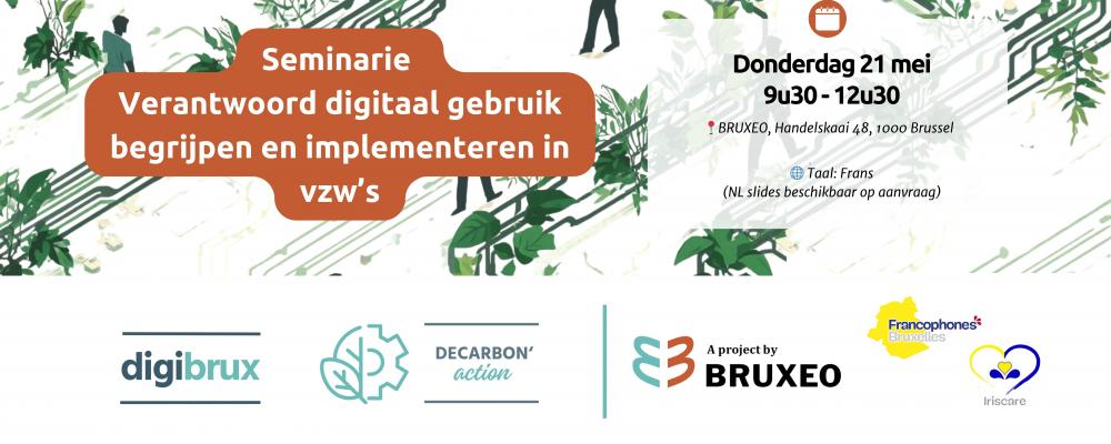 Seminarie - Verantwoord digitaal gebruik begrijpen en implementeren in vzw’s