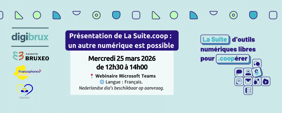 Webinaire Présentation de La Suite.coop : un autre numérique est possible 