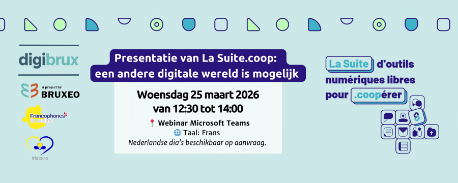 Webinar Presentatie van La Suite.coop:   een andere digitale wereld is mogelijk 